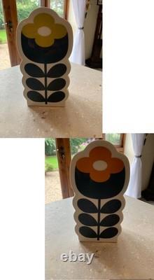 Rare Orla Kiely Flower Spot Ceramic Utensil Pot/Vase. CHECK OUT MY OTHERS