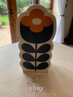Rare Orla Kiely Flower Spot Ceramic Utensil Pot/Vase. CHECK OUT MY OTHERS
