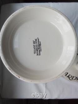 Rare Vintage Emma Bridgewater Large Biscuit Barrel'Black Toast' vgc