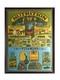 Rare Vintage Retro 70s Jane Teiko Oka Kitchen Nutrition Food Poster Framed