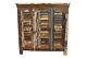 Reclaimed Sideboard Cupboard In Vintage Wood Storage Cabinet Free Delivery