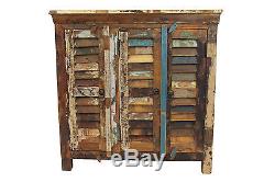 Reclaimed Sideboard Cupboard In Vintage Wood Storage Cabinet FREE DELIVERY