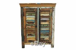 Reclaimed Sideboard Cupboard Vintage Wood Door Bathroom Cabinet FREE DELIVERY