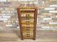 Reclaimed Wood Tall Boy Rustic Filing Cabinet 10 Drawer Chest Storage Unit New
