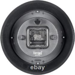 Red Retro Wall Clock 9.5 Vintage Kitchen Silent Quartz Easy Read Round Decor