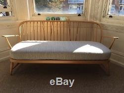 Refurbished ERCOL WINDSOR 3-seater Sofa/Settee, Mid-Century/Vintage/Retro