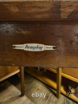 Remploy Red Formica Drop Leaf Kitchen Table Retro 50s 60s