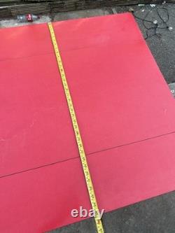 Remploy Red Formica Drop Leaf Kitchen Table Retro 50s 60s