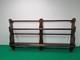 Retro 41 Hardwood Ercol Wooden Plate Rack Wall Display Shelf Mid Century