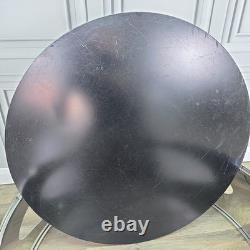 Retro Coffee Table Smoked Glass Stainless Steel Erik Van Buijtenen Style Modern