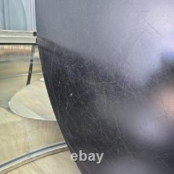 Retro Coffee Table Smoked Glass Stainless Steel Erik Van Buijtenen Style Modern