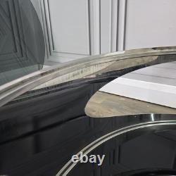 Retro Coffee Table Smoked Glass Stainless Steel Erik Van Buijtenen Style Modern