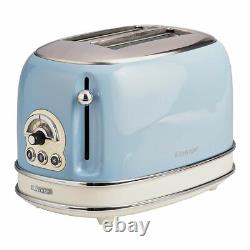 Retro Dome Kettle & Toaster Set, Blue Vintage Style, Ariete