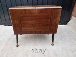 Retro Drinks Cabinet With Fitted Interior & Fall Front