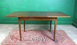 Retro EON Dining Table & 4 Chairs, Mid Century, Teak, Vintage, Extending Kitchen