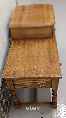 Retro Elm Telephone Table