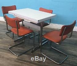 Retro Formica Kitchen Table And Chairs Vintage MID Century