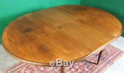 Retro G Plan Dning Table, Fresco, Teak, Round, Extending, Kitchen, Vintage