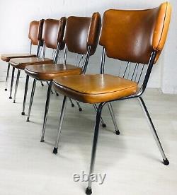 Retro Kitchen Table And Chairs Extending Vintage Chrome Formica Supermatic