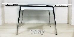 Retro Kitchen Table And Chairs Extending Vintage Chrome Formica Supermatic