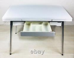 Retro Kitchen Table And Chairs Extending Vintage Chrome Formica Supermatic