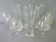 Retro Mcm Drinking Glass Set 6 Highball & 6 Snifter Vintage Floral Fern Etch