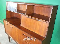 Retro Midi Sideboard, Teak, Mid Century, Cupboard Storage Drinks Cabinet Lounge