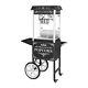 Retro Popcorn Machine Cinema Style Commercial Popcorn Maker + Cart 1600w 5kg/h