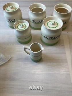 Retro Sadler Kleen Kitchen Ware 6 pieces. UK P&P included