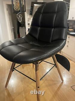 Retro Style Black Kitchen/Dining Chairs Used £50 per chair ono