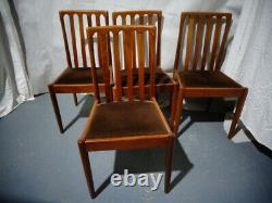 Retro Teak Meredew Teak Dining Chairs Vintage Teak Kitchen Chairs MID Century