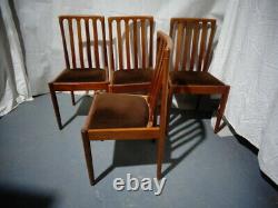 Retro Teak Meredew Teak Dining Chairs Vintage Teak Kitchen Chairs MID Century