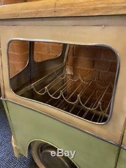 Retro Vintage 1960s inspired VW Camper Van Home Bar / Counter / Sideboard