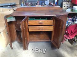 Retro Vintage Antique Rare Ercol Designer Solid Wood Sideboard Cabinet Cupboard