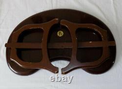 Retro Vintage Bakelite Collapsible Bed Breakfast Serving Tray W Ltd TradeMark