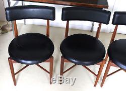 Retro Vintage G Plan Dining Table and Chairs Teak 4 Dining Chairs 1970s Fresco