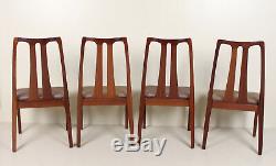 Retro Vintage G Plan Dining Table and Chairs Teak 4 Dining Chairs 1970s NATHAN
