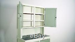 Retro Vintage Kitchen Cabinet Dresser 40s 50s Kitchenette Zinc Worktop DELIVERY