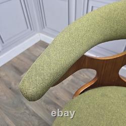 Retro Vintage Mid Century Style LumiSource Gardenia Chair Swivel Dining Office