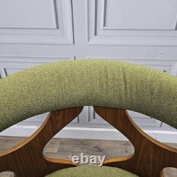 Retro Vintage Mid Century Style LumiSource Gardenia Chair Swivel Dining Office