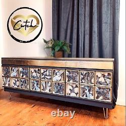 Retro/Vintage Mid Century Teak Low Sideboard By Mcintosh Furniture