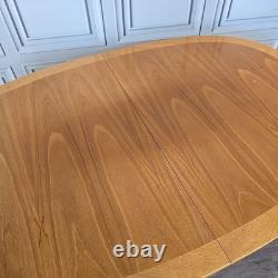 Retro Vintage Nathan Mid Century Teak Extending Dining Table Kitchen MCM Wood