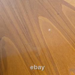 Retro Vintage Nathan Mid Century Teak Extending Dining Table Kitchen MCM Wood