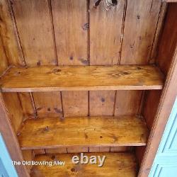 Retro Vintage Pine Solid Wood Bookcase Shelf / Shelves Country Farmhouse