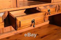 Retro Vintage Solid Pine Rustic Welsh Dresser / Cabinet- Country Kitchen