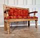 Retro Vintage Solid Wooden Double Pub Bench Pew Seat Settle Hall Chair