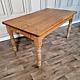 Retro Vintage Solid Wooden Pine Chunky Rustic Dining Table Country Farmhouse