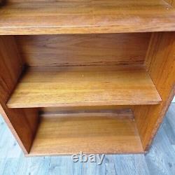 Retro Vintage Wooden Mid Century Danish Teak Wooden Bookcase Shelf / Shelves