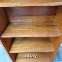 Retro Vintage Wooden Mid Century Danish Teak Wooden Bookcase Shelf / Shelves