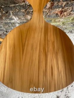 SET OF 4 ORIGINAL NORMAN CHERNER PLYWOOD BAR STOOLS vintage kitchen wooden retro